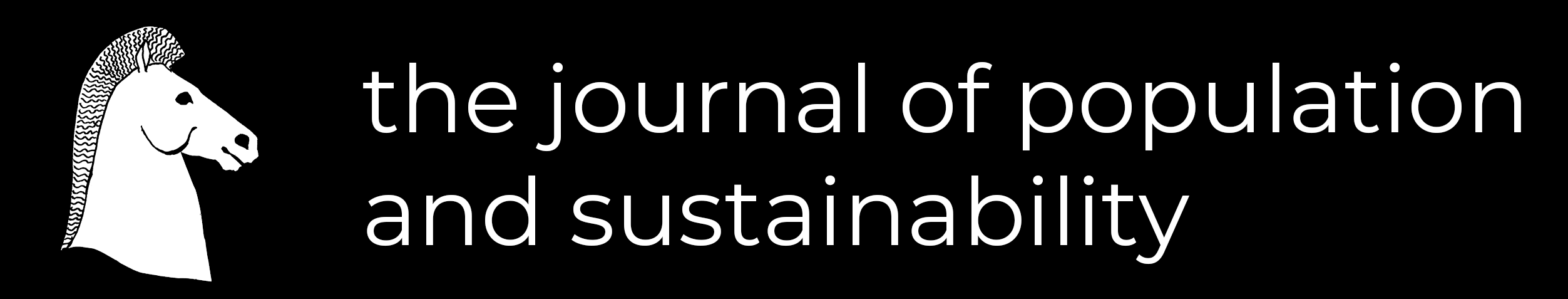 the journal of population and sustainability