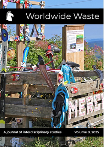 Journal cover, showing litter bins